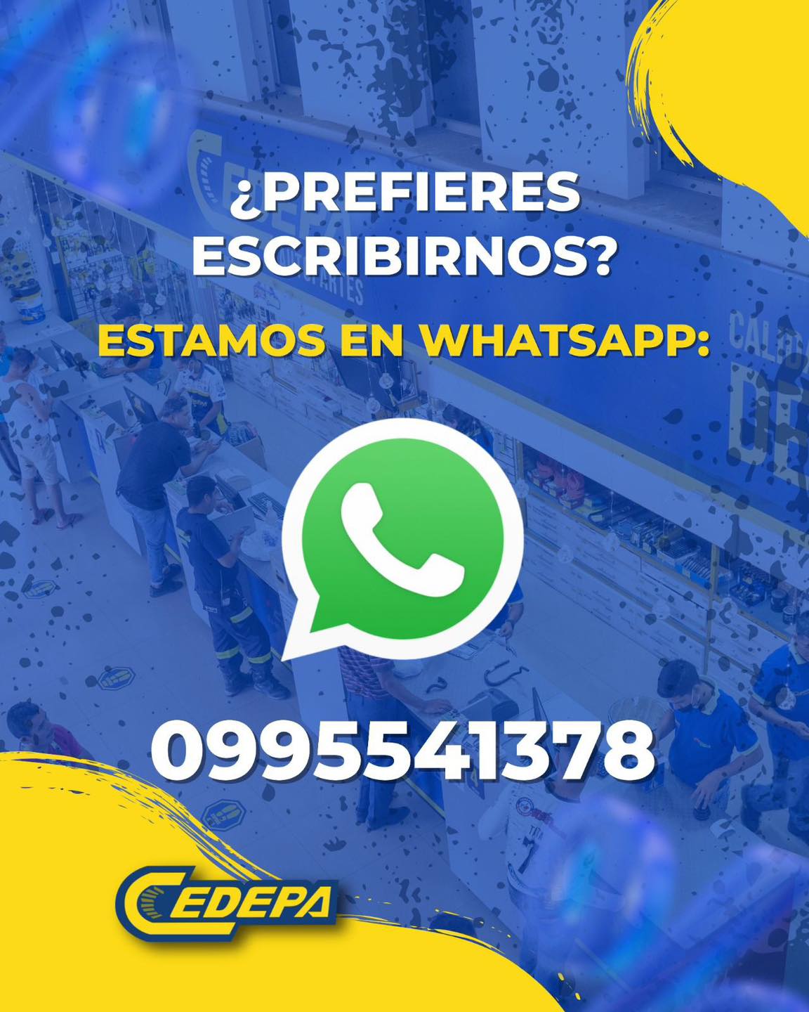 🔴 ¡¡¡Todos los jueves, le meteremos turbo al ahorro!!! 🔴
🚗 ¡Llegan los #JuevesDeSuperDescuentos de Cedepa!
Cada semana, autopartes con precios que harán feliz a tu carro… ¡y a tu bolsillo! 🛠️💥
Visítanos y entérate de todo:
📍 Matriz: Calle 110 y Av. 102
📍 Sucursal: Av. 113 y Calle Las Acacias
📲 0995541378
#CedepaEsGarantía #AutopartesManta #RepuestosManta #PromocionesCedepa