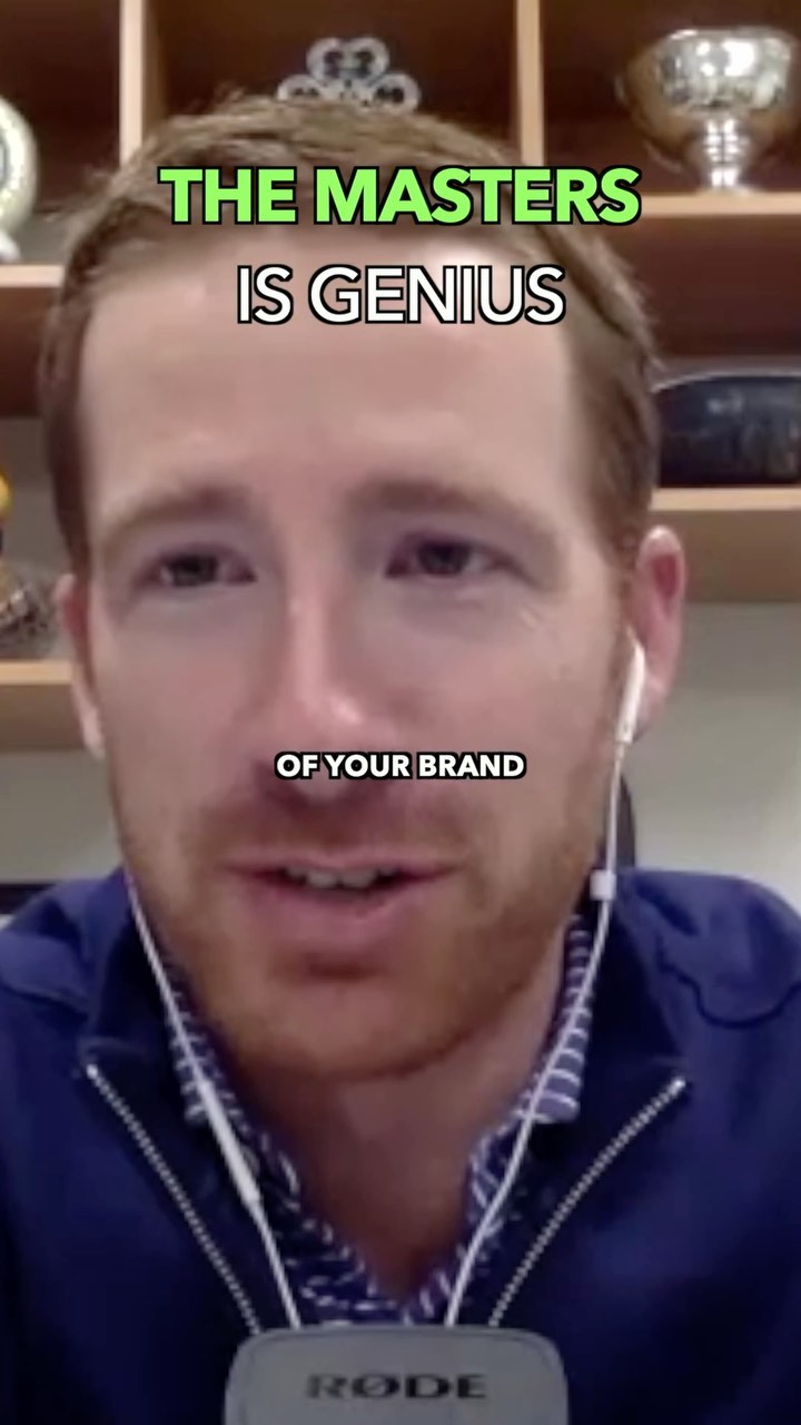 The Masters - leveling up in every way possible. Taste of the Masters goes in the marketing HoF. We talk about the Masters and the other Majors with @geoffshac who writes a GREAT newsletter on theMajors. Full Ep link in bio. Subscribe!!
#CRS #Golf #Business