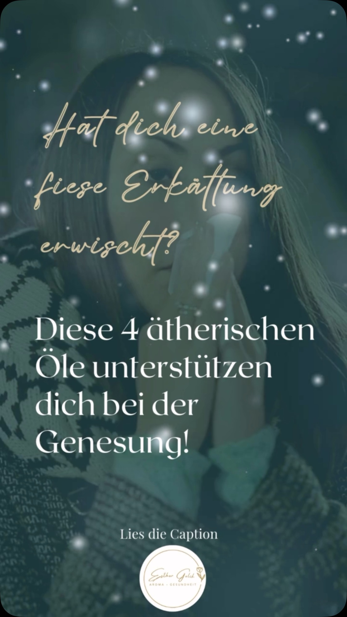 🌿✨ Ätherische Öle zur Unterstützung bei Erkältungen! ✨🌿
Wenn die Erkältungszeit kommt, können ätherische Öle eine wunderbare Hilfe sein! Hier sind vier kraftvolle Öle, die dir helfen können, dich besser zu fühlen, und einige Anwendungstipps:
Eukalyptus globulus:
Dieses erfrischende Öl befreit die Atemwege und erleichtert das Atmen. Verwende es in einem Diffuser (2-3 Tropfen) oder inhaliere in einem Riechstift (Aromatherapie to go). ⚠️Vorsicht bei Kindern: benutze hier mildere Öle wie z.B. Cajeput. 🌬️💧
Niaouli:
Bekannt für seine entzündungshemmenden und schleimlösenden Eigenschaften, kann Niaouli helfen, das Immunsystem zu stärken. Mische 1-2 Tropfen mit 10ml Trägeröl und massiere es sanft auf den Brustbereich oder verwende es in einem Dampfbad (dann ohne Trägeröl). 🌱✨
Lavendel:
Beruhigend und entspannend – perfekt, um den Schlaf zu fördern, wenn man sich unwohl fühlt. Gib 2-3 Tropfen in 20ml Lavendelhydrolat und verwende es als Kissenspray oder 3-4 Tropfen in Badesalz in ein warmes Bad geben, um Körper und Geist zu entspannen. 😴💜
Zimtrinde:
Mit ihren wärmenden Eigenschaften kann Zimtrinde helfen, das Wohlbefinden zu steigern und die Durchblutung zu fördern. Füge 1-2 Tropfen in einen Diffuser, um den Raum zu desinfizieren und eine wärmende Atmosphäre zu schaffen! 🍵✨
Nutze die Kraft dieser ätherischen Öle, um deine Erkältungssymptome zu lindern! Wenn du mehr über ätherische Öle und ihre Anwendungsmöglichkeiten erfahren möchtest, dann berate ich dich gerne in meiner Aromaberatung! 🌿💡
#ÄtherischeÖle #Erkältung #Naturheilkunde #Aromatherapie #Wellness #Gesundheit