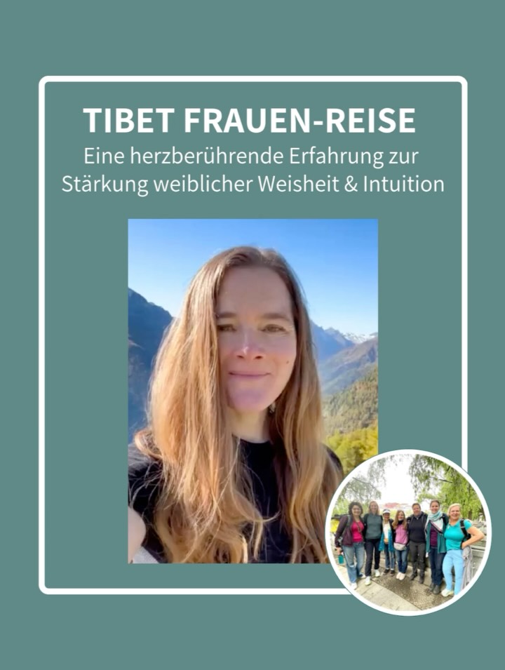 ❤️FRAUENREISEN ÖFFNEN HERZEN, STÄRKEN WEISHEIT & INTUITION.
Und genau deshalb biete ich Frauenreisen nach Tibet an.
Denn die Welt braucht mehr weibliche Herzkraft.
STELL DIR VOR...
🏞️du wanderst durch die unendliche tibetische Weite, meditierst in unberührter Natur, lauschst uralten Gebeten in heiligen Klöstern.
💃und fühlst dich dabei getragen von einer wundervollen Gruppe von Frauen, die genauso wie du auf der Suche nach ihrer eigenen Essenz sind.🌈
WAS MACHT DIESE REISE SO BESONDERS?
🧡Ein geschützter Raum für offenen Austausch
👯♀️Verbundenheit in einer Gruppe, in der du ganz du selbst sein kannst
💫 tiefe spirituelle Erfahrungen an Kraftorten
🧘♀️Meditation zur Stärkung deiner Herzkraft
🪷INNERE WEISHEIT & INTUITION STÄRKEN.
Über die Verbindung mit unserem Herzen knüpfen wir an diese uns innewohnenden ur-eigenen weiblichen Qualitäten an. Und was wir in der Meditation stärken, nehmen wir mit auf unsere weitere Lebensreise.
💛STEPHANIE JELINEK
Reise-Teilnehmerin 2024 sagte:
„Das Unterwegssein mit wundervollen Frauen war sehr nährend.“
💃💃JA, WENN FRAUEN GEMEINSAM UNTERWEGS SIND,
entsteht eine Kraft, die weit über das Reisen hinausgeht.
💚MÖCHTEST DU DEINE HERZKRAFT STÄRKEN?
Komme im Mai 2026 mit nach Tibet und erlebe eine Reise, die dich im Kern deines Herzens ankommen lässt.
❣️❣️❣️❣️❣️❣️❣️❣️❣️❣️
💌 ONLINE-INFO-ANLASS
am 6. November 25 um 19.00 Uhr via Zoom.
🖊️Anmeldung via DM oder via Tibetreise-Link in der Bio.
Ich freu‘ mich von Herzen auf dich.
❣️❣️❣️❣️❣️❣️❣️❣️❣️❣️
❓️WARST DU SCHON MAL AUF EINER FRAUENREISE?
Ich bin gespannt, mehr dazu zu erfahren in den Kommentaren.
#frauenreisen #frauenpower❤️ #herzkraft #spirituellereise #tibet #achtsamkeitsreise #meditationsreise
HIMALAYA
TIBET
WANDERN
MEDITATION
MEDITATIONSREISE
ACHTSAMKEITSREISE
SPIRITUELLE REISE
WANDERREISE
FRAUENREISE
FRAUENPOWER
YOGAREISE
KULTURREISE
NATURVERBUNDEN
KRAFTORTE
HEZRKRAFT
ACHTSAMKEIT
BUDDHISMUS
STILLE
ZEIT FÜR DICH