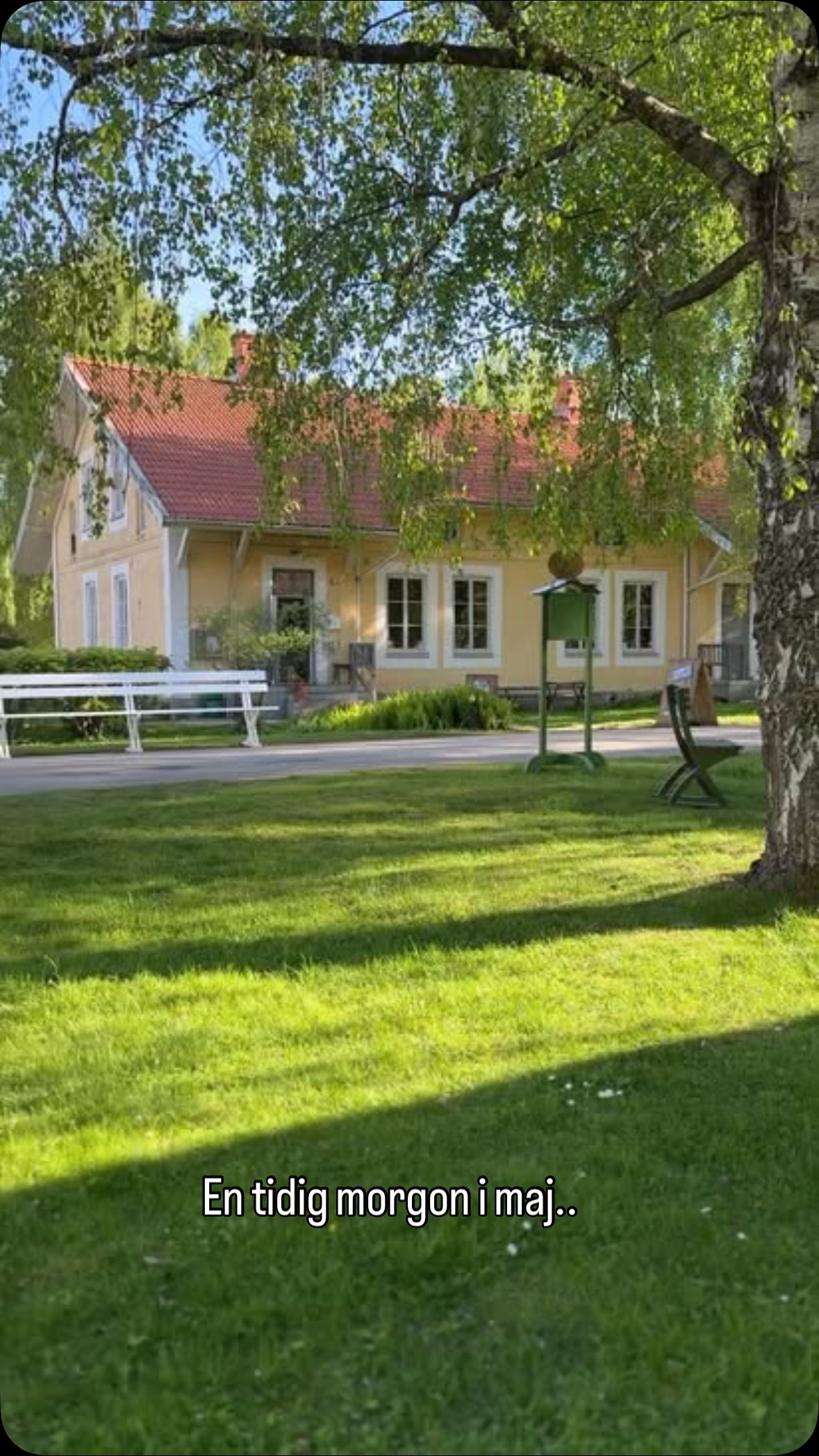 En tidig morgon i maj..