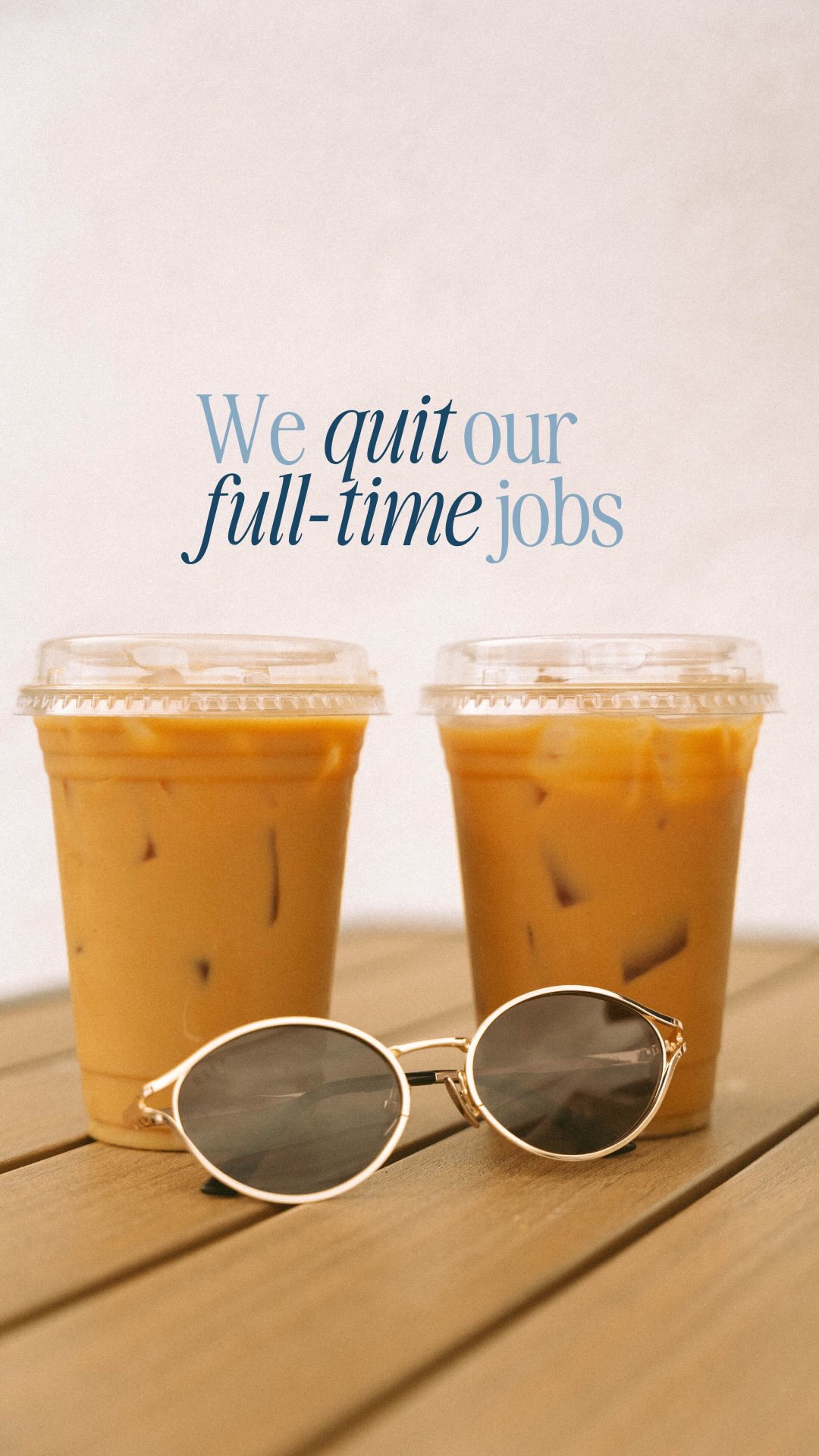 One Year of The Golden Hour Social 🤍
When we started this business, the goal was always to do it full-time.
After a year of balancing our 9-5s, packed schedules, late nights, and pretty much working 7 days a week, we’ve officially left our full-time jobs!!
Thank you to every client who trusted us, every person who referred us, and everyone who has followed along over the last year.
Seriously, thank you. We wouldn’t be here without you.
One year down 🥂
XOXO,
Giveaway at 1,000 followers 👀